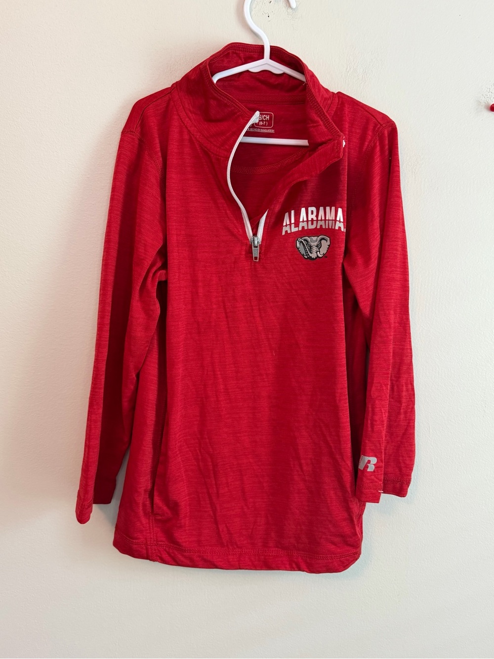 Russell Athletic Red Crewneck Shirt